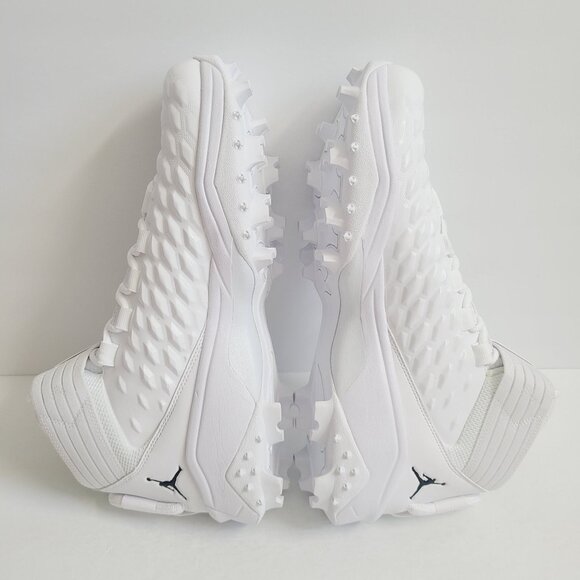 NEW Nike Air Jordan Force Savage Pro 2 Shark Football Cleats CV1666-103 Size 14 main image 4